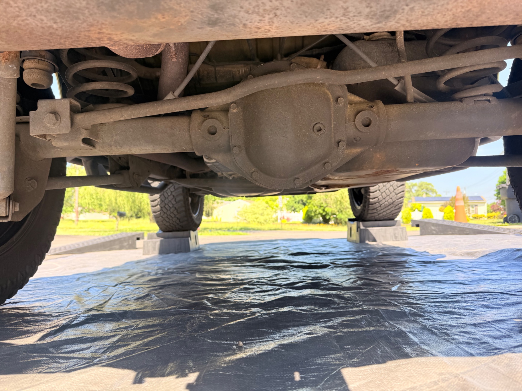 Rear differential before undercoating